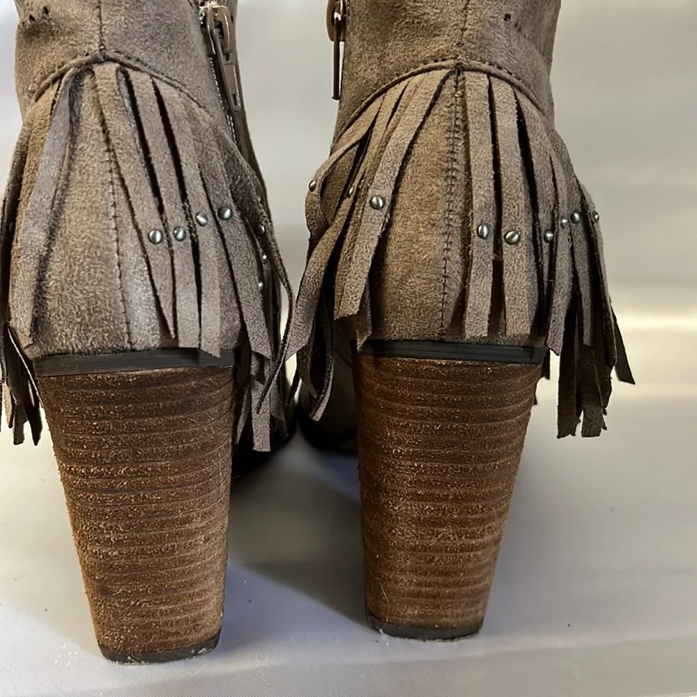 Not rated booties size 8.5 worn once